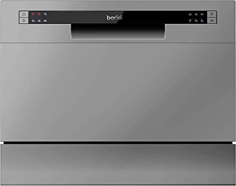 Table top dishwasher, 6 place settings and 6 programmes - Silver