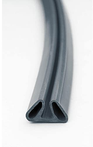 Bodenschienen Set Q2 für Pool/Rundbecken 400 cm, 12 Elemente à 1160 mm, grau RAL 7011