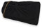 Suede Pleated Style Bridal Prom Wedding Evening Clutch Party Purse Hand Bag (Black)