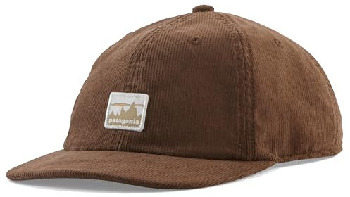 Patagonia Unisex Corduroy Cap Baskenmütze, 73 Skyline: Topsoil Brown, One Size