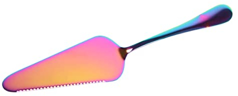 MAGICLULU Käse goldene Küchenutensilien kuchenmesser Besteck Pasteten Kuchenschaufel Edelstahl Backschaufel gezackt Kuchenstand Pizza- Kuchen Spachtel Reisen Server