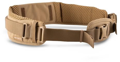 PGYTECH OneMo Ceinture rembourrée respirante pour équipement lourd, compatible avec sac à dos OneMo TAC, clip à dégagement rapide, sac d'objectif, sac à filtre, camouflage noir, Loup marron, Taille