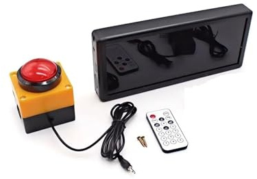 Compte à rebours de compétition à affichage numérique, chronomètre avec télécommande, entraînement à 4 chiffres, synchronisation vocale Utilisation multiscénario