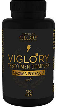 Testosterona Hombre | Fuerza · Energía · Resistencia | 16 Ingredientes | 120 Cápsulas | Maca + Tribulus Terrestris + Ginkgo Biloba + Ashwaganda + Vitaminas
