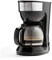 Taurus Capuleto - Cafetera de goteo, 1.5l, jarra cristal, antigoteo automático, placa calefactora, filtro permanente-lavable, rápida, negra, inox