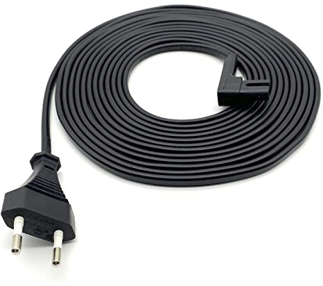 Brighton® Ersatznetzkabel, Kompatibel mit Play One, Play-1 und One SL Lautsprechern. Auch Kompatibel mit Samsung HW-Q950 & SWA-9500S/XE (5 Mtr, Schwarz, 1er-Pack)