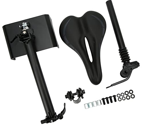 VGEBY Elektroroller-Sattelsitz, Verstellbarer Sitzsattel für für F20 F25 F30 F40 Elektro-Tretroller