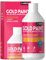 ANRZO Peinture acrylique métallique dorée - qualité archive, finition satinée Idéale pour l'art, l'artisanat et les meubles - Pour bois, toile, argile, tissu, céramique 500 ml- Or