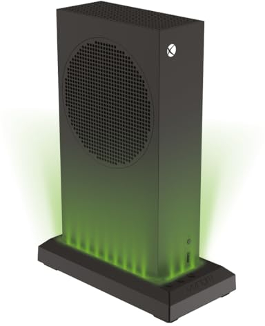 Venom Multi-Colour LED Light-up Console Stand - Black (Xbox Series S)