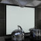 Sufrk Kitchen Backsplash White 70x60 cm Tempered Glass,Tempered Glass Splashback for Kitchen,Toughened Glass Heat Resistant Splashbacks for Cookers - Pre-Drilled Holes with Fixing