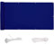 Blauer Zaun 1x9m mit Ösen & Kordel für Balkon, Terrasse, Garten, Sportplatz, witterungsbeständig u