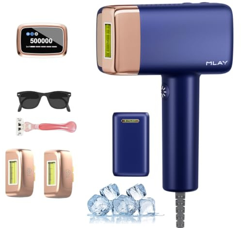 MLAY T14 IPL Hair Laser Removal Machine Ice Cooling 3 Lamp Heads