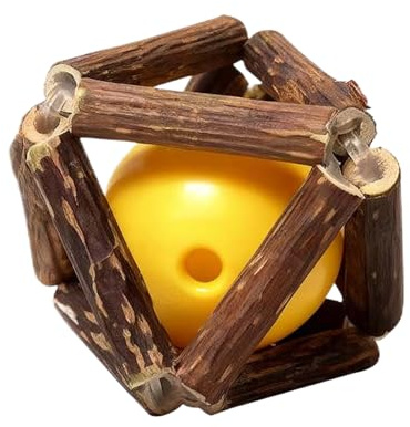 Beißspielzeug Für Katzen – Beißspielzeug Aus Holz, Kauspielzeug Zum Stressabbau, Spielzubehör Für Den Innenbereich | Umweltfreundliche, Ungiftige Funktion, Interaktives Unterhaltungsprodukt, Perfekt F