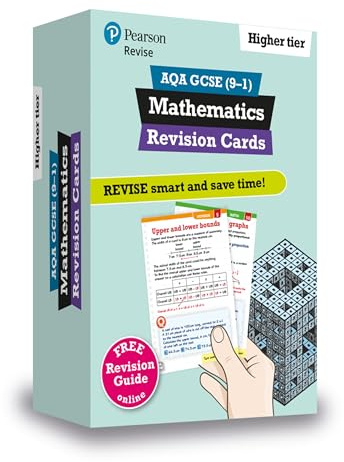 Pearson REVISE AQA GCSE Maths (Higher) Revision Cards - for 2026, 2027 exams