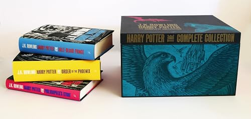 Harry Potter Adult Hardback Box Set: Contains: Philosopher's Stone / Chamber of Secrets / Prisoner of Azkaban / Goblet of Fire / Order of the Phoenix / Half-Blood Prince / Deathly Hollows