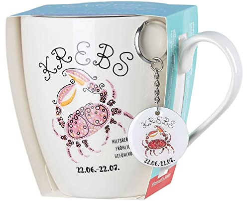 Ritzenhoff & Breker Jumbotasse Astro Sternzeichen Größe Jumbotasse 650 ml Krebs