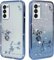 ATISIJIE Minimalist Series Coque en Silicone pour Samsung Galaxy S20 FE 5G, Étui Fin et Mince de TPU Souple Case Cover-Bleu