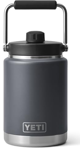 YETI Rambler Kanne, Edelstahll, Charcoal, 0.5G