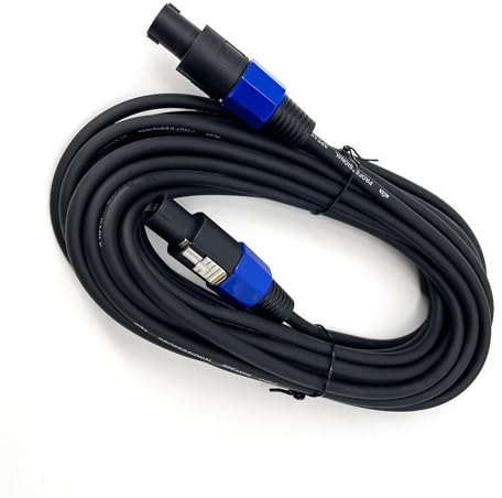 Keytone Lautsprecherkabel 10 15 20 Meter 2x 2,5mm² Speakon-Stecker SPK PA Speaker Professional (10 Meter)