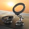 Soporte Movil Coche para MagSafe,Soporte Magnético Plegable,Rotación de 360°,Succión Potente,Parabrisas & Salpicadero Porta Movil Coche,Todo Metal Soporte Telefono Coche para iPhone y Funda MagSafe