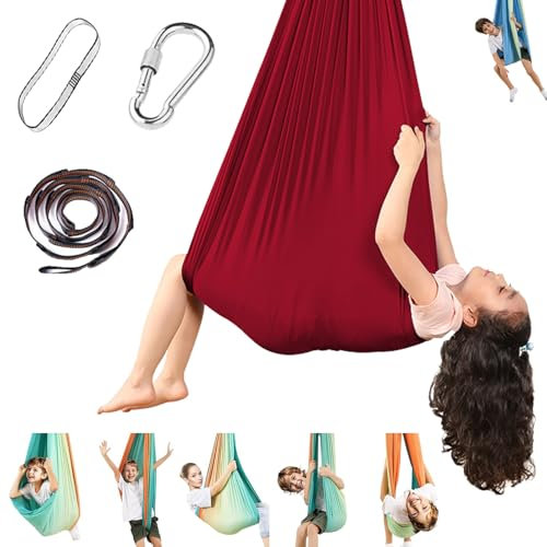 Set altalena terapeutica per uomini e donne, ideale per stimolazione sensoriale, yoga, 200 kg max