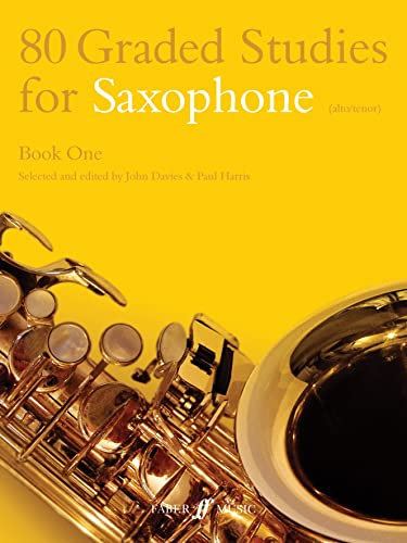 80 Graded Studies for Saxophone, Book 1: (Alto/Tenor) (Faber Edition)