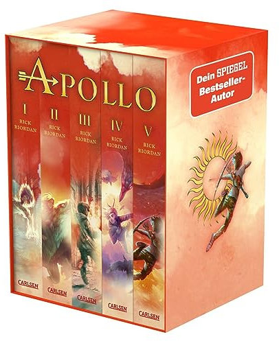 Die Abenteuer des Apollo: Taschenbuchschuber Bände 1-5: Urkomische Fantasy-Reihe ab 12 Jahren über griechisch-römische Gottheiten in der modernen Welt