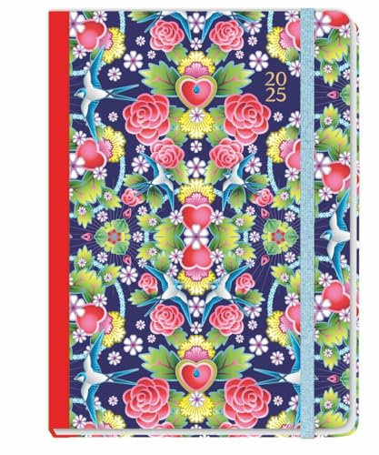 Design Diary Catalina Estrada 2025: Hochwertiger Kalender 2025 mit Cover-Illustration der kolumbianischen Künstlerin im Format A5. Buchkalender mit ... Lesebändchen (Bullet Journal Kalender Heye)