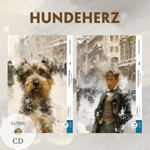 Sobatsch'je serdze / Hundeherz - 2 Teile (2 Bücher + Audio-CDs) - Frank-Lesemethode - Kommentierte zweisprachige Ausgabe Russisch-Deutsch: Weg mit dem ... von Ilya Frank - Russisch: Russisch)