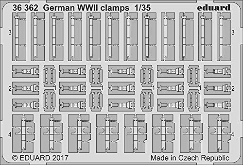 Eduard Accessories 36362 Modellbauzubehör German WW2 Clamps