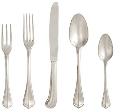 Fortessa Set di stoviglie o posate san marco 20 Pezzo argento antico