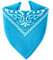 Karl Loven Bandana 100% Baumwolle Premium-Qualität für Damen Herren Halstuch Kopftuch original Paisley Muster Headwear Haar Schal Ansatz Handgelenk Kopf Biker