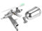 0.5mm Nozzle 125ml Mini Spray Gun Paint, Paint Sprayer Gun with Brush for Automobile Spray Paint Wood Spray Paint Wall Spray Paint