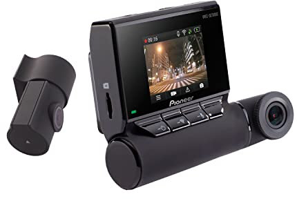 Pioneer VREC-DZ700DC 2-K Dual Recording 1080p HD Dashcam System mit WiFi und 5,1 cm LCD-Bildschirm