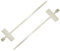 UKCable-Ties Marker Cable Tie White Write on Tag for use with Wiring, Cable, Automotive (100, 100mm x 2.5mm)