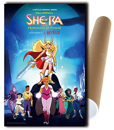 She-Ra and the Princesses of Power Poster 15x23 inches 38x58 cm (380X580mm) Rahmenlos Poster Dekorative Wandgeschenke