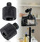 Camera Avatar Screw Adapter, 2 PCS Thread 3/8 to 1/4 Male Adapte and1/4 Male to 3/8 Female Adapter Set for Microphone Stand Tripod Camera Mount Monitor