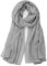 Van Der Rich ® - Pailletten Schal Weiches Halstuch - Damen (Hellgrau)