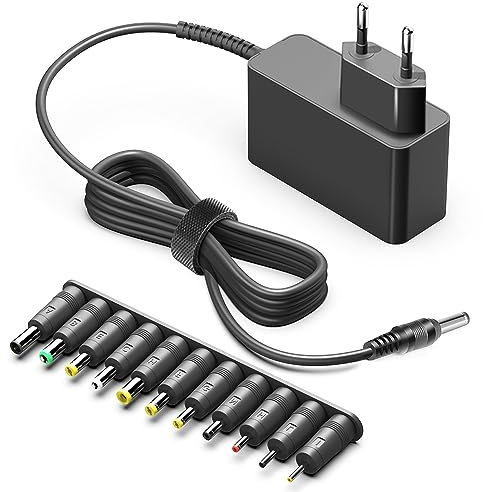 TAIFU DC 26V d'alimentation pour Aspirateur Iwoly C150, Akitas V8 22,2 V Levoit LVAC-120 IAB 1801 XT212A Chargeur Aspirateur Hoover H-Free 100 300 500 ORFELD Greenote GSC40 GSC50 Pièces Détachées