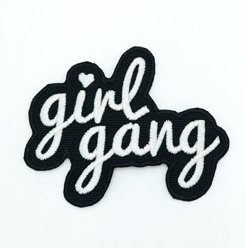 Girl Gang bestickter Aufnäher zum Aufbügeln