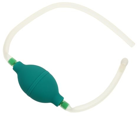 Nasenreinigungsflasche 1 Satz mit Abnehmbarem Aufsatz, Sanfte Spülkontrolle | Silikon und Kunststoff, Ballförmiges Drücken, Blau, für Tägliche Pflege nach Staubkontakt