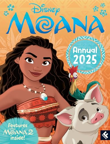 Disney Moana Annual 2025: Join Moana for a magical adventure. The perfect gift for fans of the hit movie.