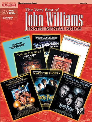 The Very Best of John Williams: Instrumental Solos - Piano Accompaniment (incl. CD)