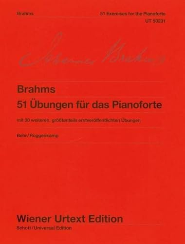 51 Übungen für das Pianoforte: mit 30 weiteren, größtenteils erstveröffentlichten Übungen. WoO 6. Klavier. (Wiener Urtext Edition)