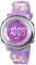 Bigmeda Kinder Armbanduhr 3D Cartoon Wasserdicht 7 Farben Lichter Kleinkind Handgelenk Digitaluhr mit Alarm Stoppuhr für 3-10 Jahre Jungen Mädchen kleines Kind (LilaEinhorn)