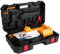 Greensen Electric Car Scissor Jack, 12-35cm, 2T Load Capacity, Storage Box Included