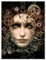 wandmotiv24 Leinwandbild Fantasy, Hochformat, Steampunk Frau, Uhr M0350