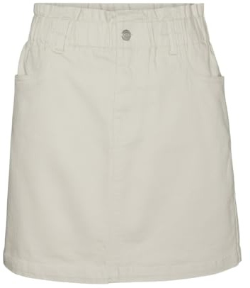 VERO MODA Damen Vmwild Alma Mr Paperbag Col Skirt Rock