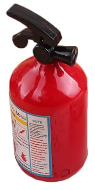 Tainrunse Mini temperamatite per estintore per risparmiare lavoro, colore rosso
