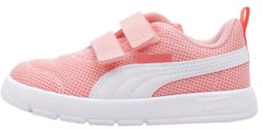 PUMA COURTFLEX V3 MESH INF Sneaker, PINK Fruit White-Peach Frost, 27 EU